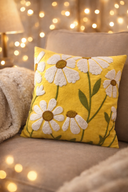 Yellow Flower Cushion